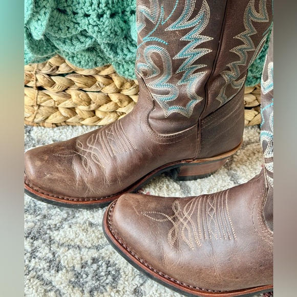 Boulet Turqueza Cowgirl Boots | Ladies Size 6.5 - Picture 4 of 7